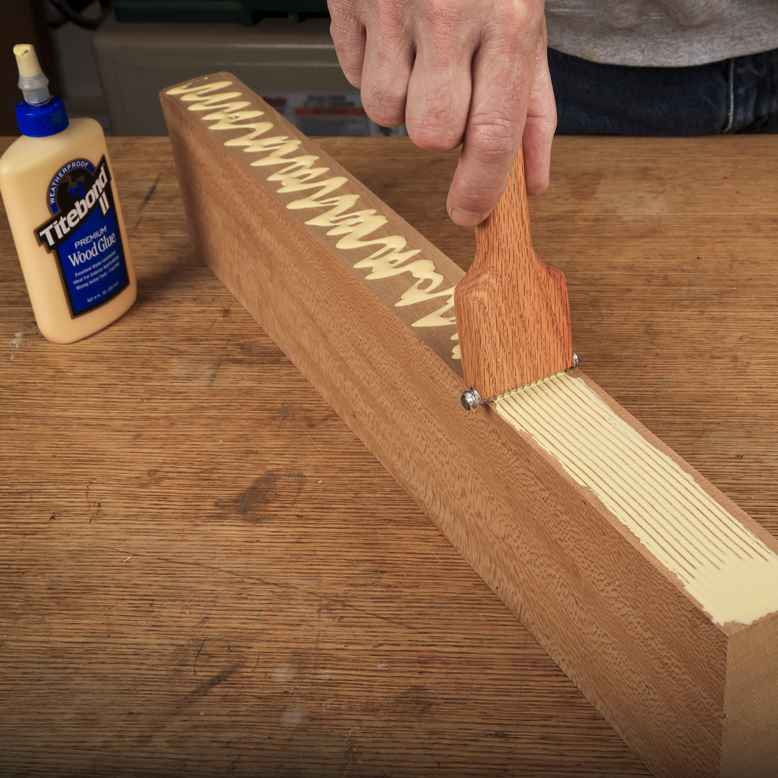DIY GLUE SPREADER: Woodworking Glue Up with Titebond Wood Glue